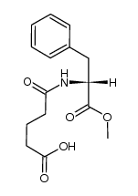N-glutaryl-D-phenylalanine methyl ester Structure