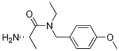 (S)-2-AMino-N-ethyl-N-(4-Methoxy-benzyl)-propionaMide Structure