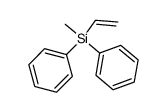 VINYLDIPHENYLMETHYLSILANE结构式