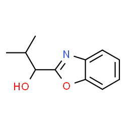 1-(1,3-Benzoxazol-2-yl)-2-methyl-1-propanol Structure