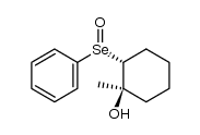 (1R,2R)-1-methyl-2-(phenylselenyl)cyclohexanol Structure