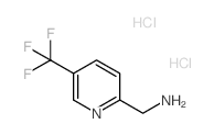 (5-(TRIFLUOROMETHYL)PYRIDIN-2-YL)METHANAMINE DIHYDROCHLORIDE结构式