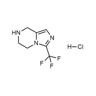 3-(Trifluoromethyl)-5,6,7,8-tetrahydroimidazo[1,5-a]pyrazine hydrochloride Structure