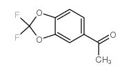 5-乙酰基-2,2-二氟-1,3-苯并二恶茂结构式