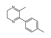 Pyrazine, 2,3-dihydro-5-methyl-6-(4-methylphenyl)- (9CI)结构式