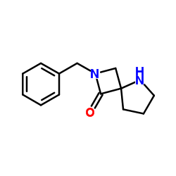 2-Benzyl-2,5-diazaspiro[3.4]octan-1-one结构式