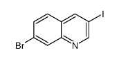 7-bromo-3-iodoquinoline Structure