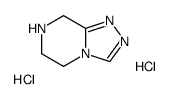 5,6,7,8-四氢-[1,2,4]三唑并[4,3-a]吡嗪二盐酸盐图片