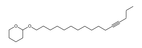 12-Hexadecyn-1-ol THP ether结构式