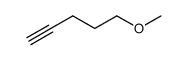 1-methoxy-4-pentyne Structure