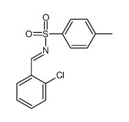 N-[(2-chlorophenyl)methylidene]-4-methylbenzenesulfonamide结构式