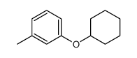 1-cyclohexyloxy-3-methylbenzene Structure