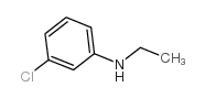 N-(3-氯苯基)乙胺结构式