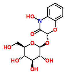 DIBOA β-D-glucoside结构式