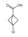 3-氯双环[1.1.1]戊烷-1-羧酸结构式