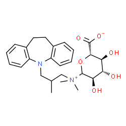 Trimipramine N-β-D-Glucuronide Structure