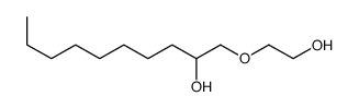 1-(2-hydroxyethoxy)decan-2-ol结构式