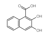 2,3-dihydroxynaphthalene-1-carboxylic acid picture