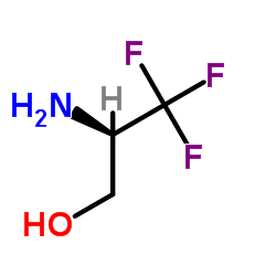 (R)-2-Amino-3,3,3-trifluoro-1-propanol Structure