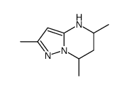 2,5,7-trimethyl-1,5,6,7-tetrahydropyrazolo[1,5-a]pyrimidine结构式