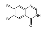 6,7-dibromoquinazolin-4(3H)-one Structure