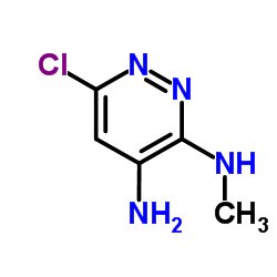 6-chloro-N3-Methylpyridazine-3,4-diamine structure
