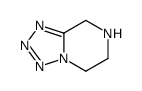 5,6,7,8-四氢四唑并[1,5-a]吡嗪结构式