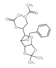 a-D-Glucofuranose,1,2-O-(1-methylethylidene)-3-O-(phenylmethyl)-, diacetate (9CI) picture