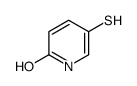 2-羟基吡啶, 5-疏基-结构式