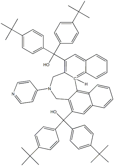 (S)-[4-(吡啶-4-基)-4,5-二氢-3H-二萘并[2,1-c:1',2'-e]氮杂卓-2,6-二基]双[双[4-(叔丁基)苯基]甲醇]图片