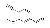 Benzaldehyde, 4-ethynyl-3-methoxy- (9CI)结构式