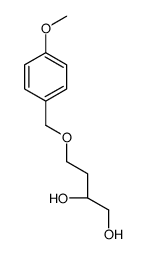 (2S)-4-[(4-methoxyphenyl)methoxy]butane-1,2-diol结构式