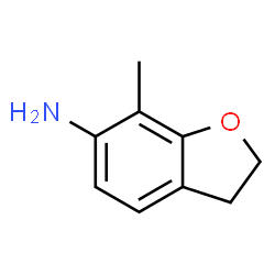 6-Benzofuranamine,2,3-dihydro-7-methyl-(9CI)结构式
