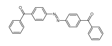 bis-(4-benzoyl-phenyl)-diazene Structure