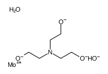 oxomolybdenum(4+) hydroxide 2,2',2''-nitrilotriethanolate (1:1:1)结构式