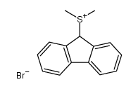 (9-fluorenyl)dimethylsulfonium bromide结构式