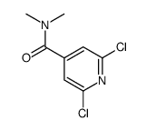 2,6-Dichloro-N,N-dimethylisonicotinamide结构式