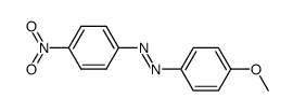(E)-1-(4-methoxyphenyl)-2-(4-nitrophenyl)diazene Structure