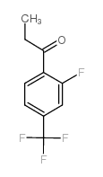 2'-fluoro-4'-(trifluoromethyl)propiophenone Structure