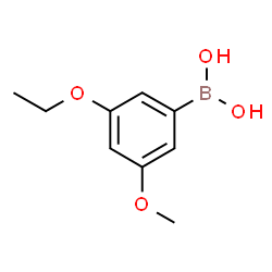 3-Ethoxy-5-methoxyphenylboronic acid结构式