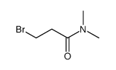 3-bromo-N,N-dimethylpropanamide结构式