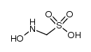 hydroxyamino-methanesulfonic acid结构式