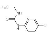 Urea,N-(5-chloro-2-pyridinyl)-N'-ethyl- Structure