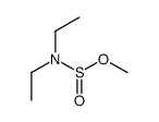[ethyl(methoxysulfinyl)amino]ethane Structure