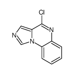 4-chloroimidazo[1,5-a]quinoxaline结构式