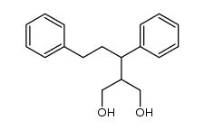 2-(1,3-diphenylpropyl)propane-1,3-diol Structure