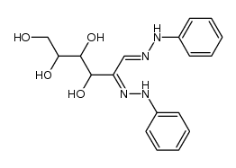 lyxo-[2]hexosulose-bis-phenylhydrazone Structure