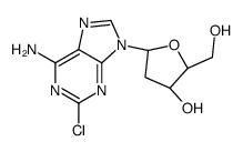 2-Chloro-2'-deoxyadenosine结构式