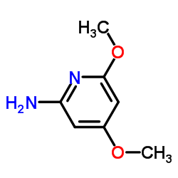 4,6-Dimethoxy-2-pyridinamine Structure