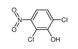 2,6-dichloro-3-nitrophenol Structure